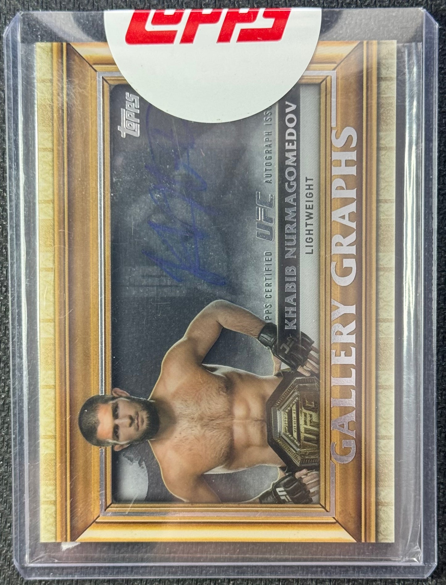 2024 Topps UFC Knockout Khabib Nurmagomedov Gallery Graphs #GYG-KNV