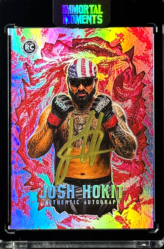 2026 Immortals Immortal Moments Josh Hokit Rookie Auto “Incredible Hok” Red #/25