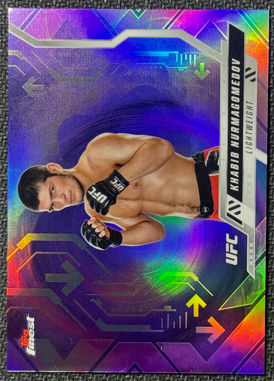 2025 Topps Finest UFC Khabib Nurmagomedov Fandomonium