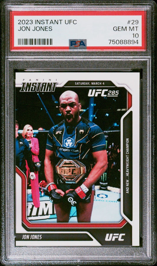 2023 Panini Instant UFC Jon Jones PSA 10
