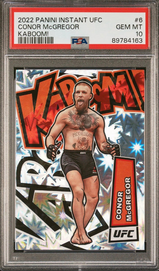 2022 Panini Instant UFC Conor Mcgregor KABOOM! PSA 10
