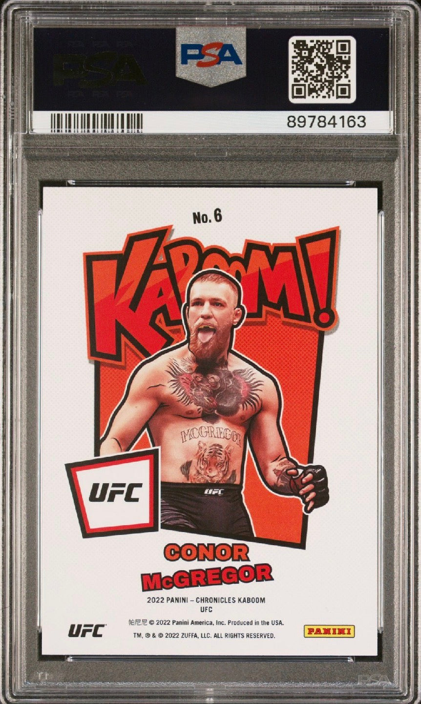 2022 Panini Instant UFC Conor Mcgregor KABOOM! PSA 10