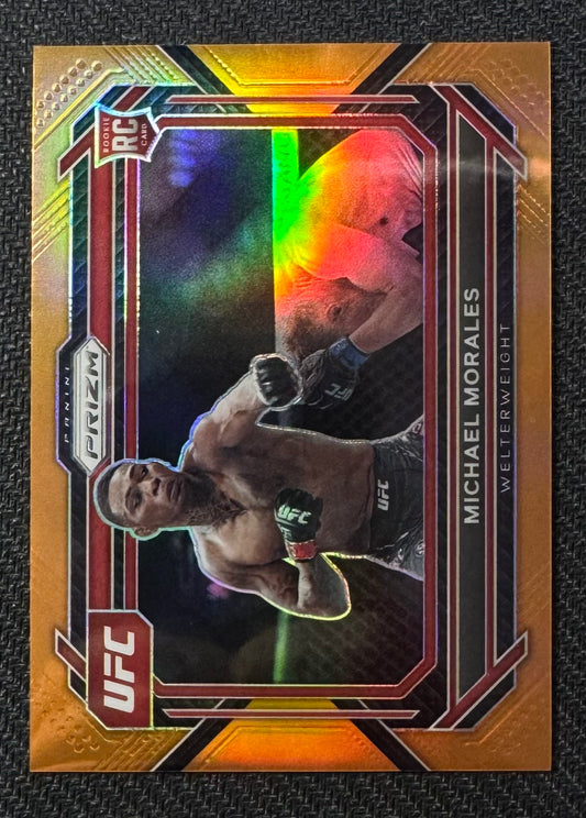 2023 Prizm UFC Michael Morales Orange Prizm #/99