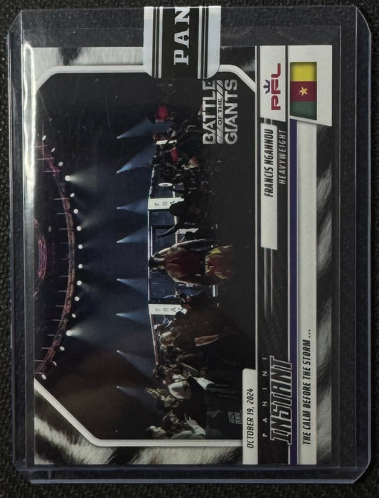 2024 Panini Instant PFL Francis Ngannou White Tiger #/5
