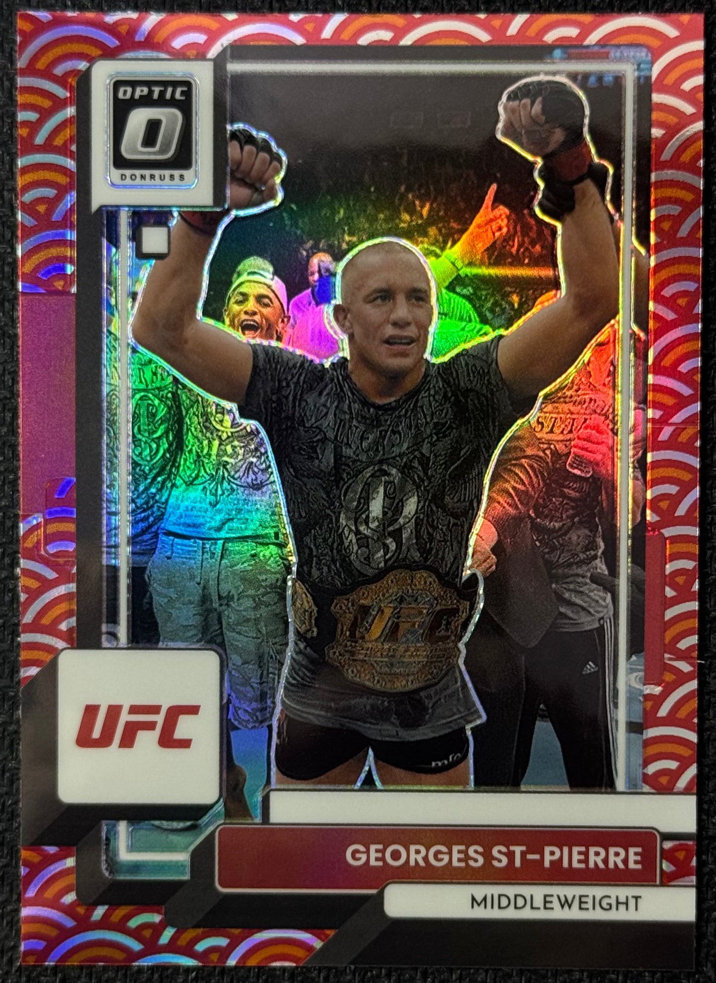 2023 Panini Donruss Optic UFC Georges St-Pierre #50 Photon SSP