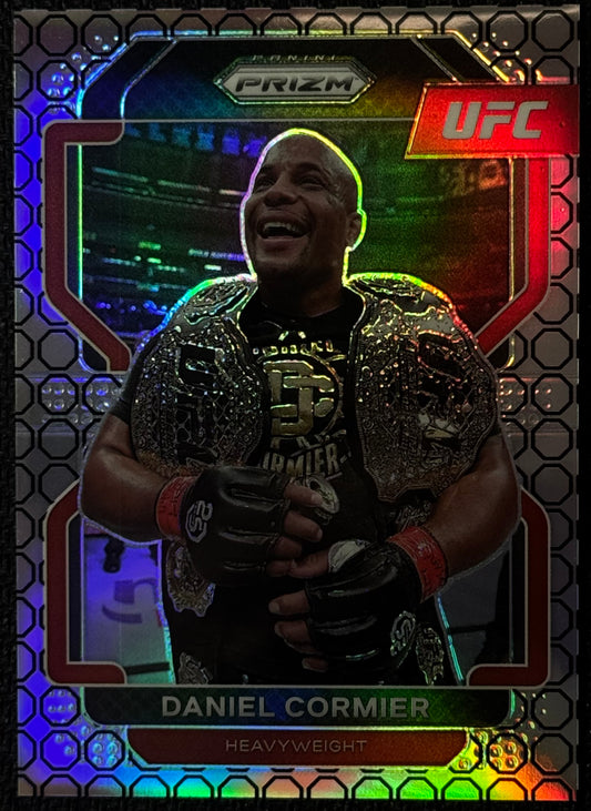 2022 Panini Prizm UFC Daniel Cormier Octagon Prizm #/8
