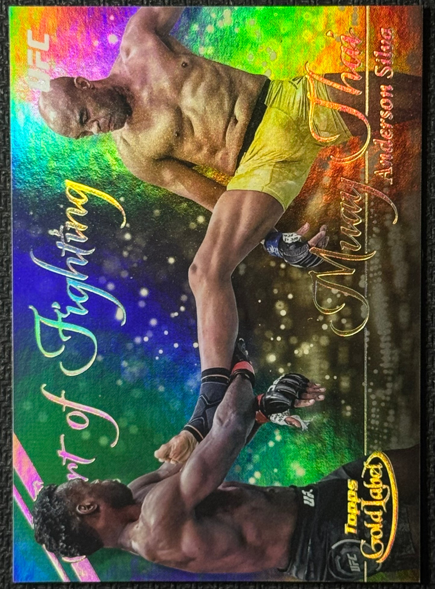 2024 Topps Gold Label UFC Anderson Silva Art Of Fighting Rare SSP Case Hit