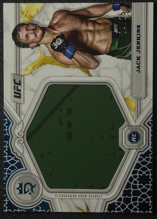 2024 Topps Royalty UFC Jack Jenkins Rookie Jumbo Patch #/25