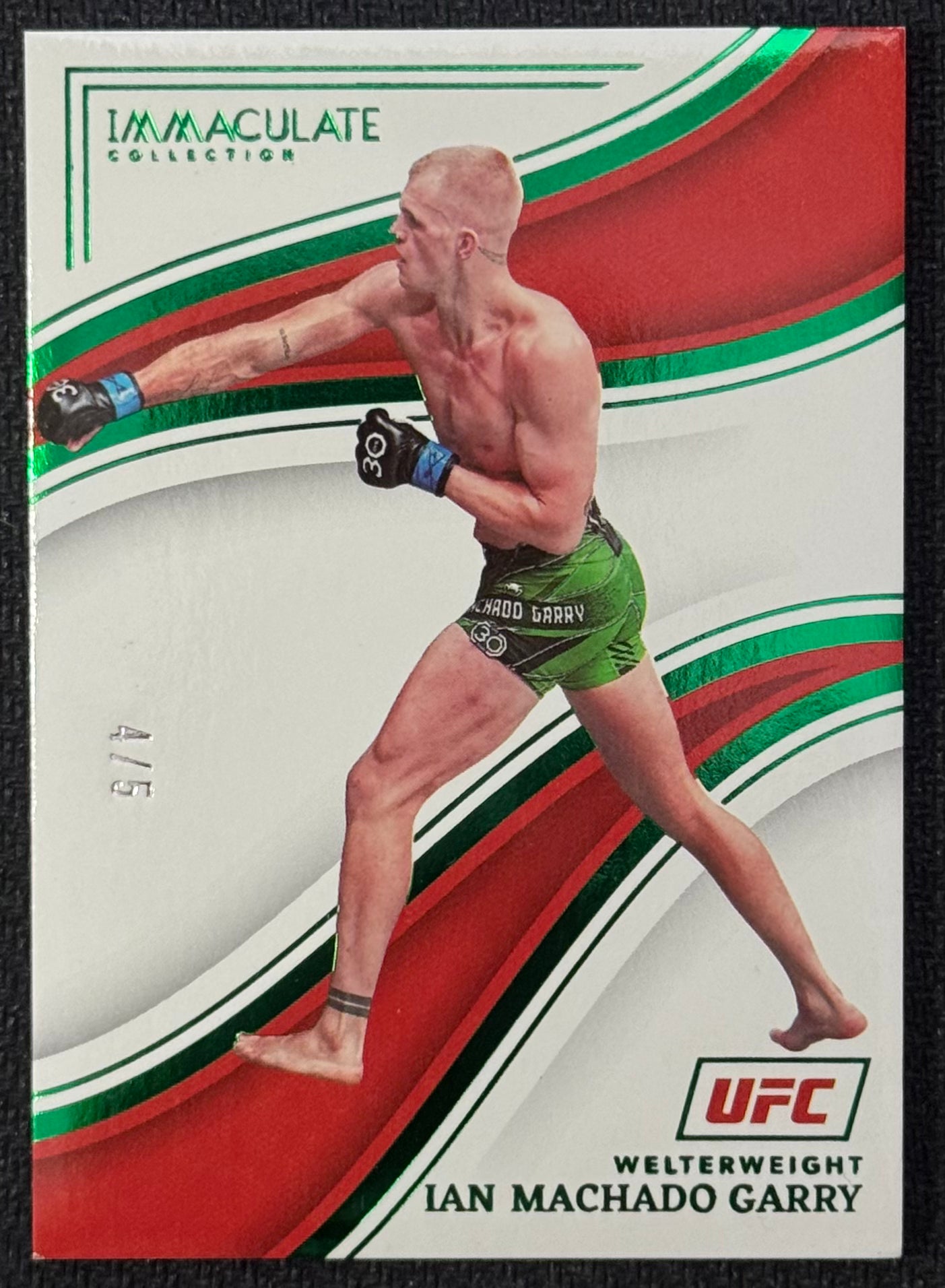 2023 Immaculate UFC Ian Machado Garry Green #/5
