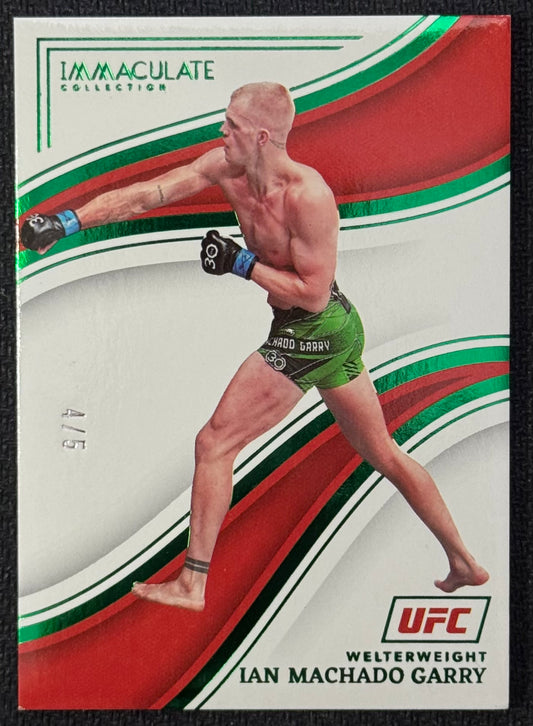 2023 Immaculate UFC Ian Machado Garry Green #/5