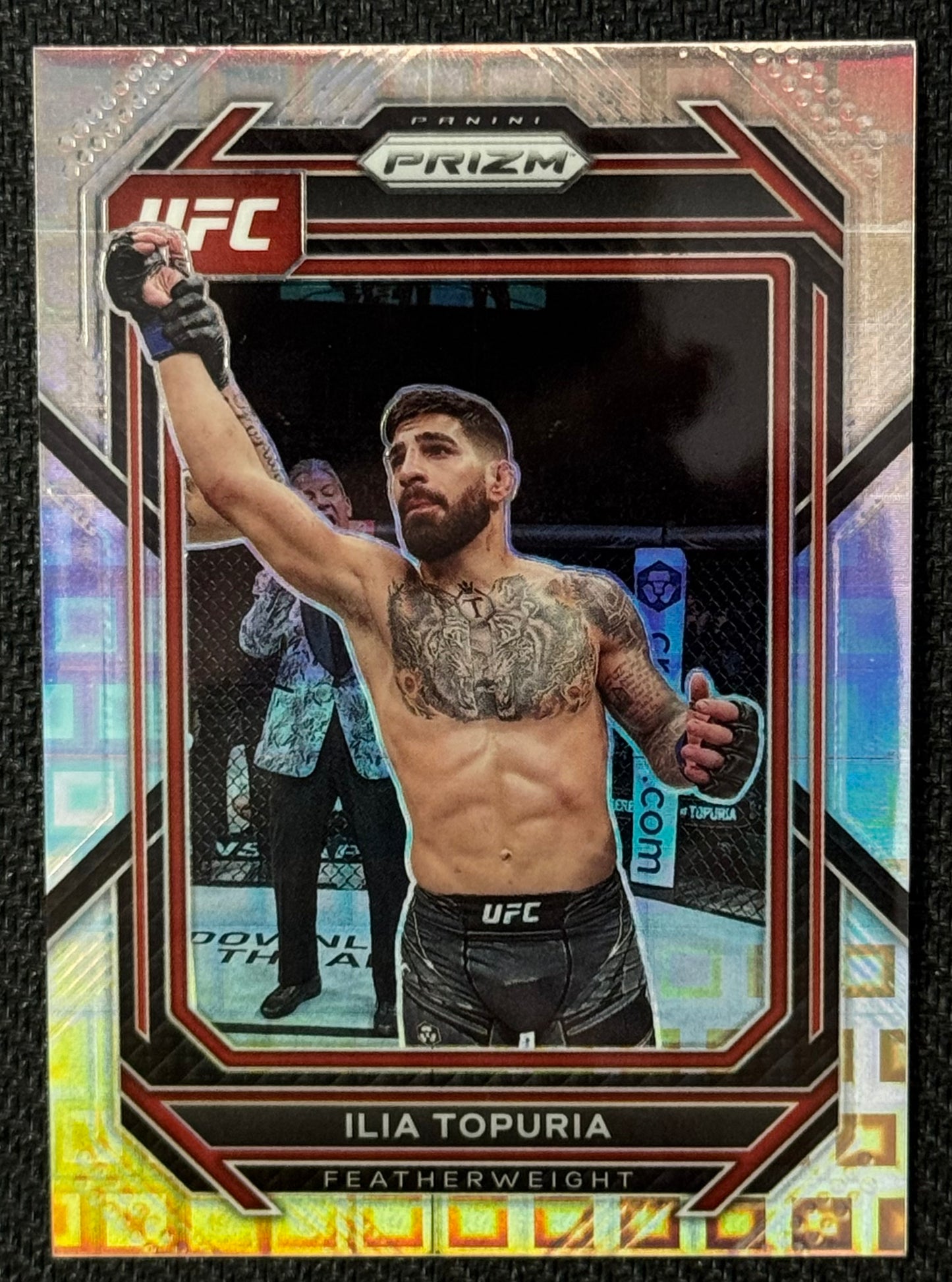 2023 Prizm UFC Ilia Topuria Premium Pandora Prizm #/99