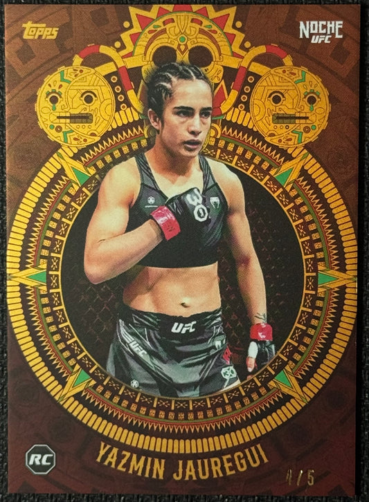 2024 Topps Noche UFC Yazmin Jauregui Rookie #/5