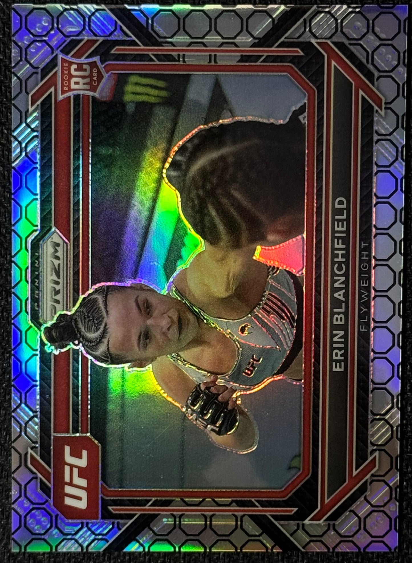 2023 Prizm UFC Erin Blanchfield Octagon Prizm Rookie #/8