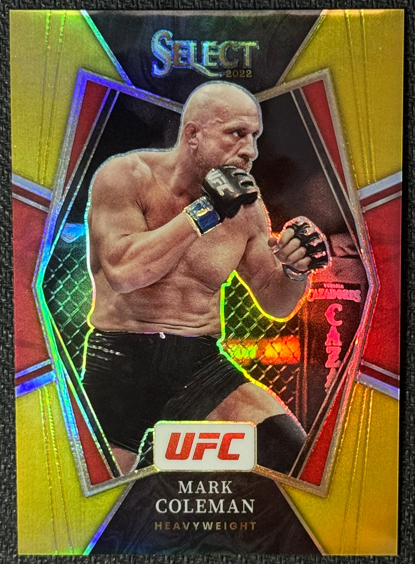 2022 Select UFC Mark Coleman Premier Level Gold #/10