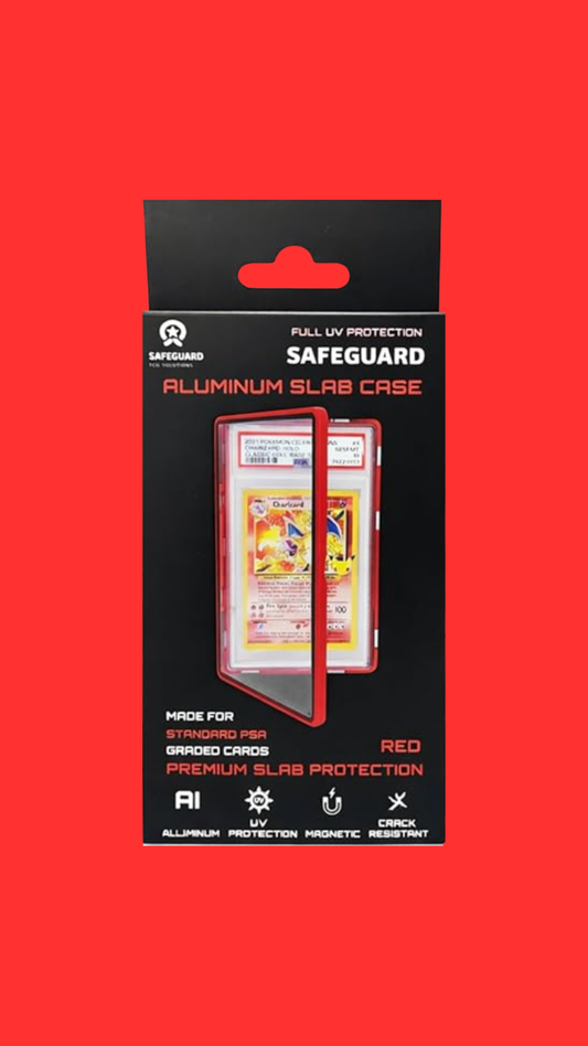 Safeguard PSA Slab Protector - Red
